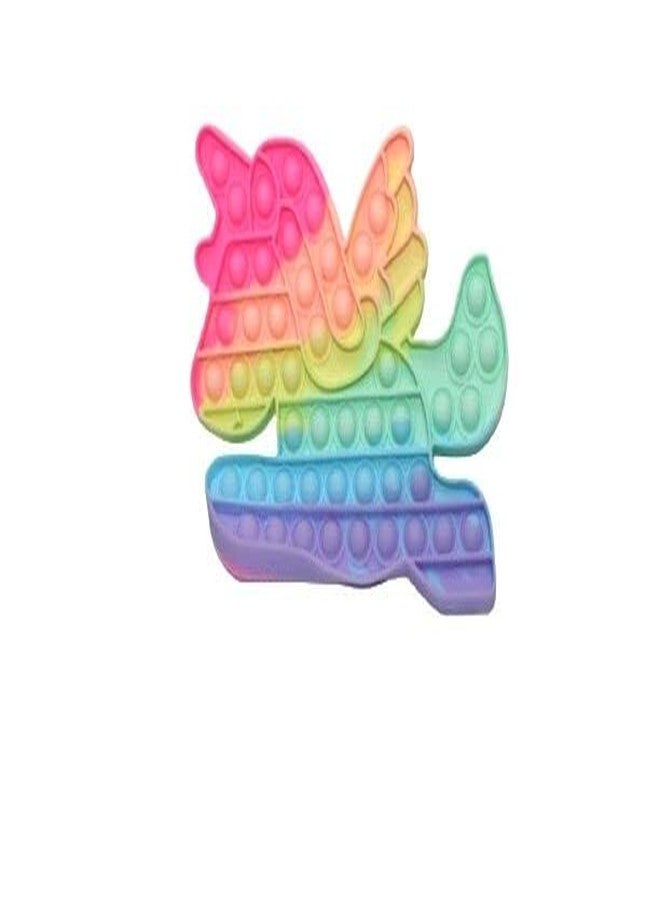 Anushil Pop It Toy and Light pop it Ball- Gifts for Girl Kids Boy, Sensory Stress Relieve Pop it Toy- Popping Fidget Toy (Unicorn Pop it- Pack of 1) - Image 2